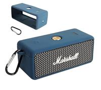 Fenmaru Étui en Silicone Étui de Transport de Voyage en Plein air Compatible avec Haut-Parleur Portable Marshall Emberton (Blue)
