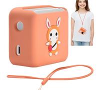 Fenmaru Étui en Silicone Housse protectrice en Peau Compatible avec Yoto Mini Lecteur Audio pour Enfants Lecteur d'histoires (Orange)