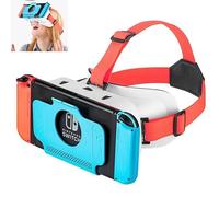 Fenmaru Lunettes De Réalité Virtuelle Compatible avec Nintendo Switch OLED Modèle/Switch 3D DEVASO VR Lunettes Switch VR Labo Goggles