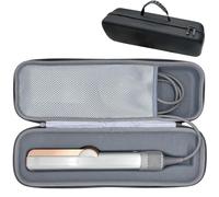 Fenmaru Mallette de Voyage Rigide Sac de Rangement en PU Compatible avec Dyson Airstrait HT01, Lisseur à Cheveux Portable Sac à Main étanche