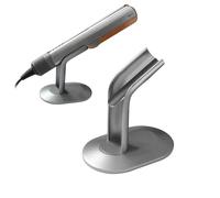 Fenmaru Support en métal pour fer à lisser Dyson Airstrait HT01 - Support de bureau pour sèche-cheveux Dyson HD16 HD15 HD08 Supersonic - Argenté