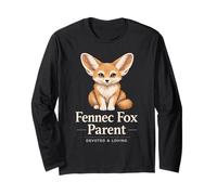Fennec Fox Keeper Exotic Pet Owner Petit Renard du désert Passion Manche Longue