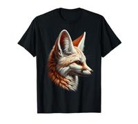Fennec Renard Visage Fenec Renard Amoureux des Animaux Sauvages Art T-Shirt