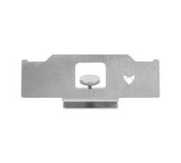 FENNEK Adaptateur pour brasero pour porte-saumon flammé, pour brasero à bord plat de 5 à 15 mm d'épaisseur, fabriqué en Allemagne