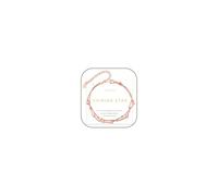 FENNELISA Bracelets S925 Star pour femme, bracelet d'amitié ajustable en argent sterling à plusieurs rangs - Idéal pour Noël,un anniversaire de mariage ou le réveillon du Nouvel An
