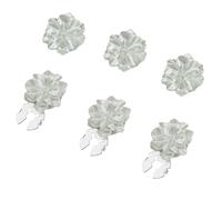 Fenni Jewelry Cache-boutons de chemise classique en forme de fleur pour chemise, smoking, chemise d'affaires formelle, accessoires de boutons de manchette, boutons de manchette, boutons de jupe, 0.9