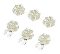 Fenni Jewelry Cache-boutons de chemise classique en forme de fleur pour chemise, smoking, chemise d'affaires formelle, accessoires de boutons de manchette, boutons de manchette, boutons de jupe, 0.9