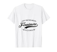 Fennimore WI City on The Move pour Homme et Femme. T-Shirt