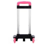 FENOHREFE Chariot à dos en aluminium - Style moderne - 2 roues - Diable pliable - Pour cartable - Noir, Noir , Moderne