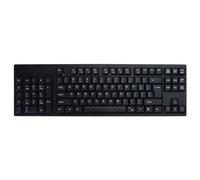 FENOHREFE Clavier gaucher pour une utilisation professionnelle et au bureau Design ergonomique Pavé numérique intégré Hub USB Confort d'utilisation Plug and Use Clavier