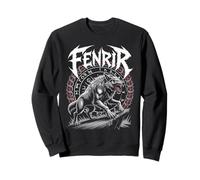 Fenrir Boussole Viking - Loup Nordique Viking Vegvisir Sweatshirt