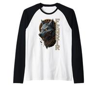 Fenrir Loup Nordique Cercle Runique Ragnarök Art Viking Manche Raglan