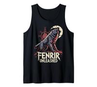 Fenrir Loup Nordique - Viking Valknut Symbole Celtique mythologie Débardeur