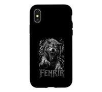 Fenrir Norse Wolf Ragnarok Mythologie Legend Coque pour iPhone X/XS