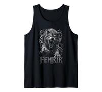Fenrir Norse Wolf Ragnarok Mythologie Legend Débardeur