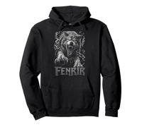 Fenrir Norse Wolf Ragnarok Mythologie Legend Sweat à Capuche