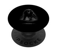 Fenrir Ragnarok Viking Nordique Le Loup PopSockets PopGrip Adhésif