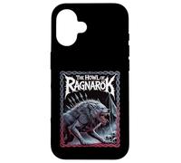 Fenrir The Howl of Ragnarok Mythe Norse Viking Legend Wolf Coque pour iPhone 16