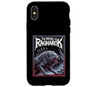 Fenrir The Howl of Ragnarok Mythe Norse Viking Legend Wolf Coque pour iPhone X/XS
