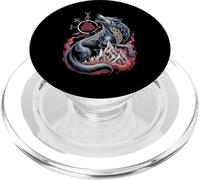 Fenrir Viking Wolf - Valknut Nordique Vegvisir Boussole Celtique PopSockets PopGrip pour MagSafe