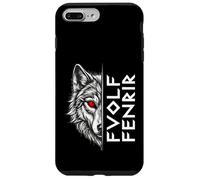 Fenrir Wolf Norse Rune Graphique Yeux Rouges. Coque pour iPhone 7 Plus/8 Plus