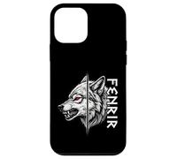 Fenrir Wolf Rune Design | Symbole de la mythologie Nordique Coque pour iPhone 12 Mini