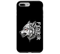 Fenrir Wolf Rune Design | Symbole de la mythologie Nordique Coque pour iPhone 7 Plus/8 Plus