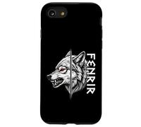 Fenrir Wolf Rune Design | Symbole de la mythologie Nordique Coque pour iPhone SE (2020) / 7/8