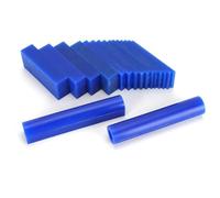 Fenroq 15 Blocs de Cire à Sculpter + 2 Tubes à Trous pour Cire à, Moule de Moulage de Bague en Cire à Sculpter, Kit de Moulage de Bague en Cire à