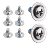 Fenroq 8 PièCes/Ensemble de Vis de Fixation de Snowboard, Vis de de Snowboard avec Rondelles de Vis de Snowboard Accessoires de Ski Fixes