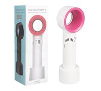 fenshine Mini ventilateur portable rechargeable par USB pour extensions de cils, ventilateur de climatisation pour accessoires essentiels d'extension de cils (blanc)