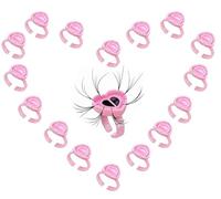 Fenshine stk. Einweg-Kleber Halter Wimpernkleber Halter Glue Ring Cups Lash Extension Volume Lashes Quick Blossom Cups for Eyelash Extension