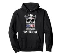 Fente Machine Casino Gambling Las Vegas Drapeau Américain Bandana Sweat à Capuche