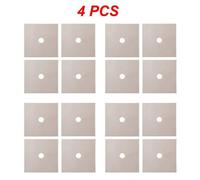 Fente Murale Autocollante,Plaque De Couverture D'écusson,Couvercle Décoratif Carré,Bouchon De Tuyau Anti-Poussière Pour Climatisation,1 À 4 Pièces - Type Style K 4pcs #B