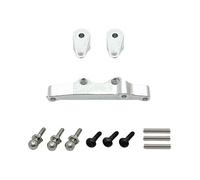 Fenteer 1 Ensemble Pièces Direction Voiture Télécommandée Métal Renforcé Compatibilité Wltoys 244016 Protection Efficace Adapté Réparation Modélisme Assemblag, Argent