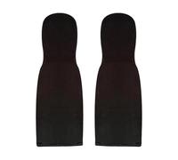 Fenteer 1 Paire Protège Avant-Bras Protège-poings Gants Arts Martiaux Manches Rembourrées Antidérapantes Antichoc Adaptée Aux Hommes Femmes pour Boxe Karaté T, Noir