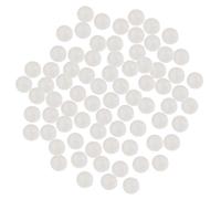 Fenteer 100pcs 8mm Bille de Verre Perle Rond Jouet Enfant Vase Aquarium Décoration