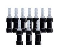 Fenteer 10x Connecteurs de Conduite d'air D'Aquarium Raccords de Conduite d'air D'Aquarium en Plastique Pratiques