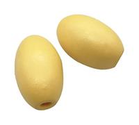 Fenteer 2 Pièces Ancre De Kayak Flotteur Corde Bouée Lancer Ligne Accessoires Flottants Couleur Jaune - 9,5x6,2 cm