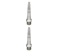 Fenteer 2 Pièces Axe de Pédale Vélo Axe de Remplacement Extension de Repose-Pieds Accessoires de Cyclisme en Alliage Fonction Réglage Posture Convient pour Ré, 76mm