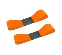 Fenteer 2 Pièces Bande de Correction du Swing Golf Bande de 'Entraînement Fixateur Accessoires Alignement pour Golf Pratique Double Couture Convient, Orange