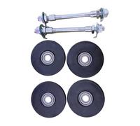 Fenteer 2 Pièces Bikes Bearing Cover Mousse Roue Couvercle Axe Vélo pour Enfants Remplacement Accessoires Performance Protection Contre La Poussière Adapté Po, Style D