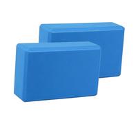 Fenteer 2 Pièces Blocs de Cubes d'exercice Matériel de Soutien Accessoires D'Équilibre Légers pour La Force Adapté pour Gym à Domicile et Sports D'Intéri, Bleu Marine