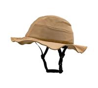 Fenteer 2 Pièces Casque Vélo Casquette Chapeau Surf Protection Soleil Respirant Anti-Chocs Réglable Polyvalent Convient Au Cyclisme Travail Activités U, Yellow L