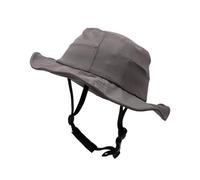 Fenteer 2 Pièces Casque Vélo Casquette Chapeau Surf Protection Soleil Respirant Anti-Chocs Réglable Polyvalent Convient Au Cyclisme Travail Activités U, Gray L