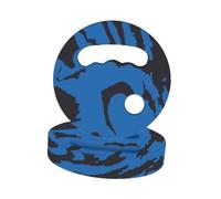 Fenteer 2 Pièces Disques d'exercice Aquatique Disques de Flottaison Piscine Planche de Nage Compacte en EVA Support Main Flotteurs Adaptés Adultes Enfants Dé, Bleu Noir