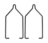 Fenteer 2 Pièces Lampshade Fixing Clip Fer Support Dôme Lampe Suspendue Fixation pour Reptiles Amphibiens Atelier Studio Convient à L'Élevage Décoration Intér, 2 Pièces