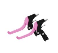 Fenteer 2 Pièces Levier de Frein de Vélo Poignée de Frein pour Enfants Frein à Main Universel Pièce de Rechange en PP Robuste Convient pour Les Bicyclettes D, Rose