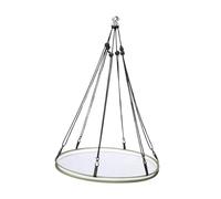 Fenteer 2 Pièces Plateau Récupérateur de Graines Mangeoire Suspendue Plateforme d'alimentation et Station de Nourrissage en Polyester Robuste Adapté pour Jard, 1 Pièce