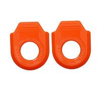 Fenteer 2 Pièces Protège-manivelle Vélo Chaussettes Manivelle Vélo Enveloppe Universelle pour Manivelle Vélo Matériau TPU Souple et Antichoc Adapté à La Condu, Style G